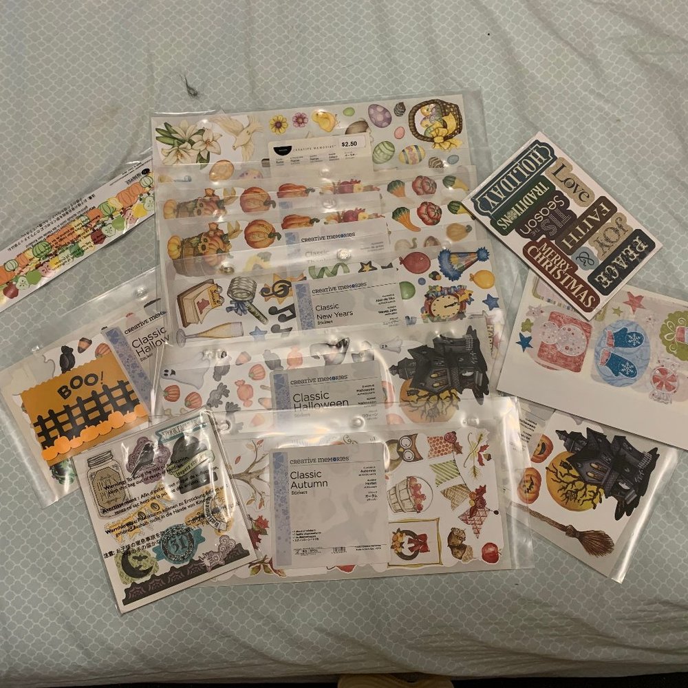 Creative Memories - Holiday stickers